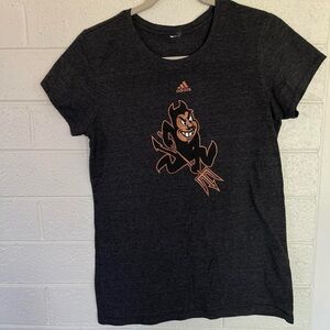 Adidas Dark Gray ASU Graphic T-Shirt